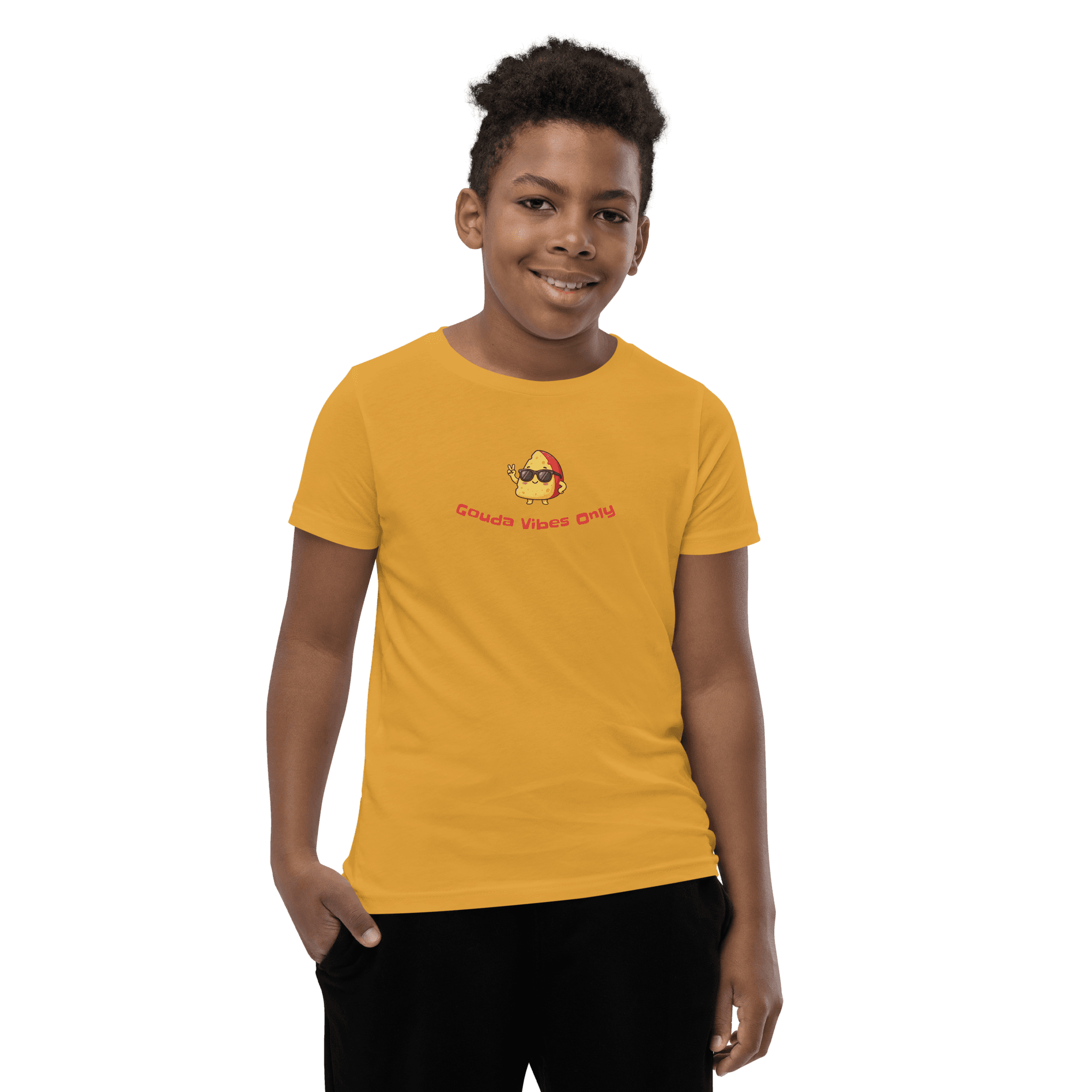 Gouda Vibes Only - Youth Staple Tee