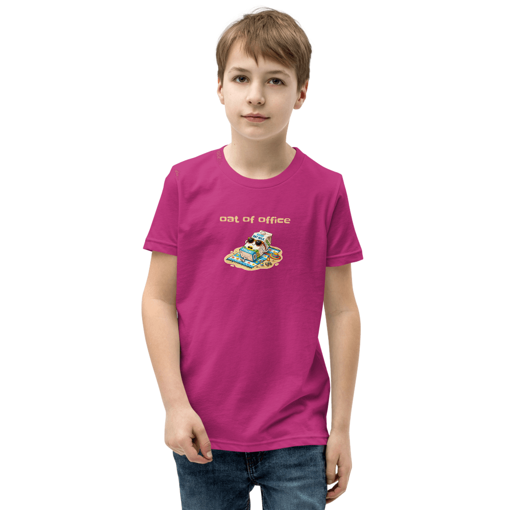 Oat Of Office - Youth Short Sleeve T-Shirt