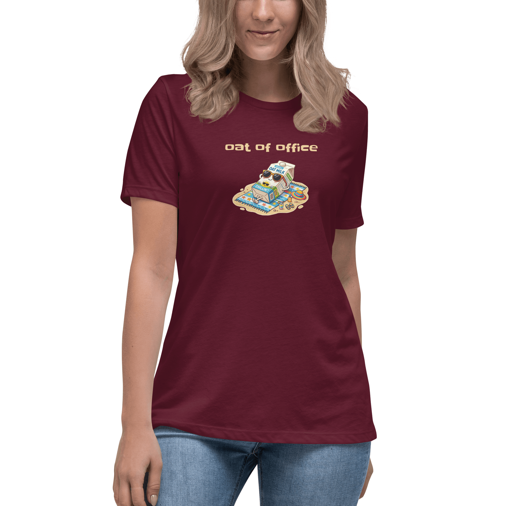 Oat Of Office - Women's Relaxed T-Shirt
