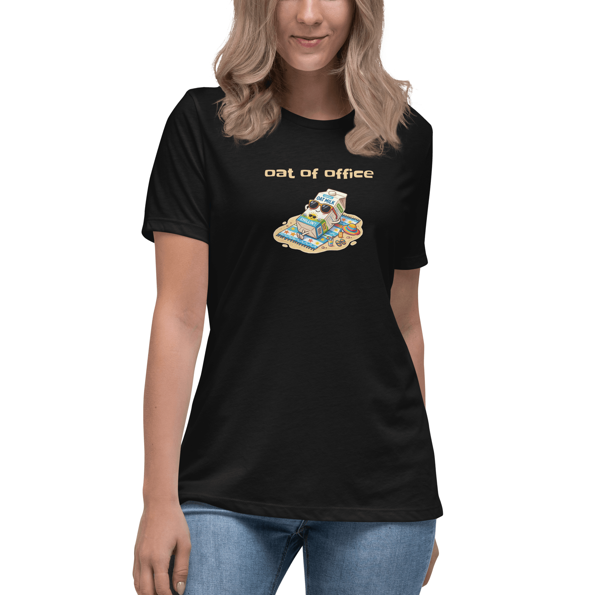 Oat Of Office - Women's Relaxed T-Shirt